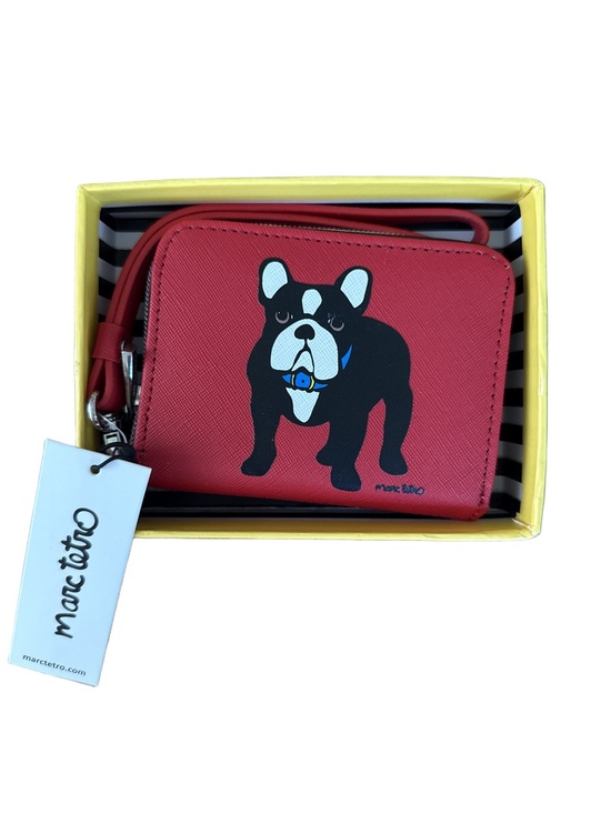 Marc Tetro Handbags - Marc Tetro Bulldog Small Zip Wallet